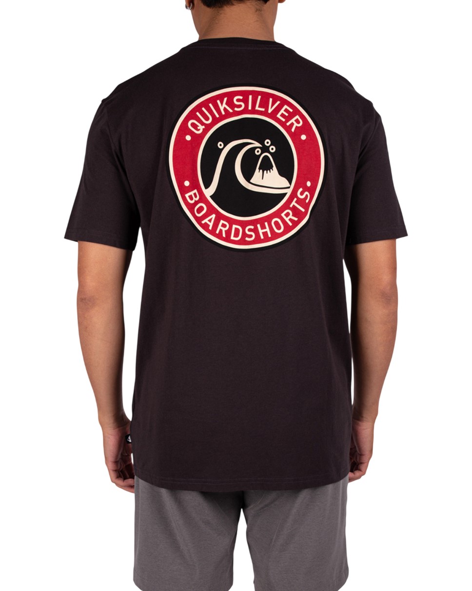 Mens Clicker Mates Short Sleeve-Black