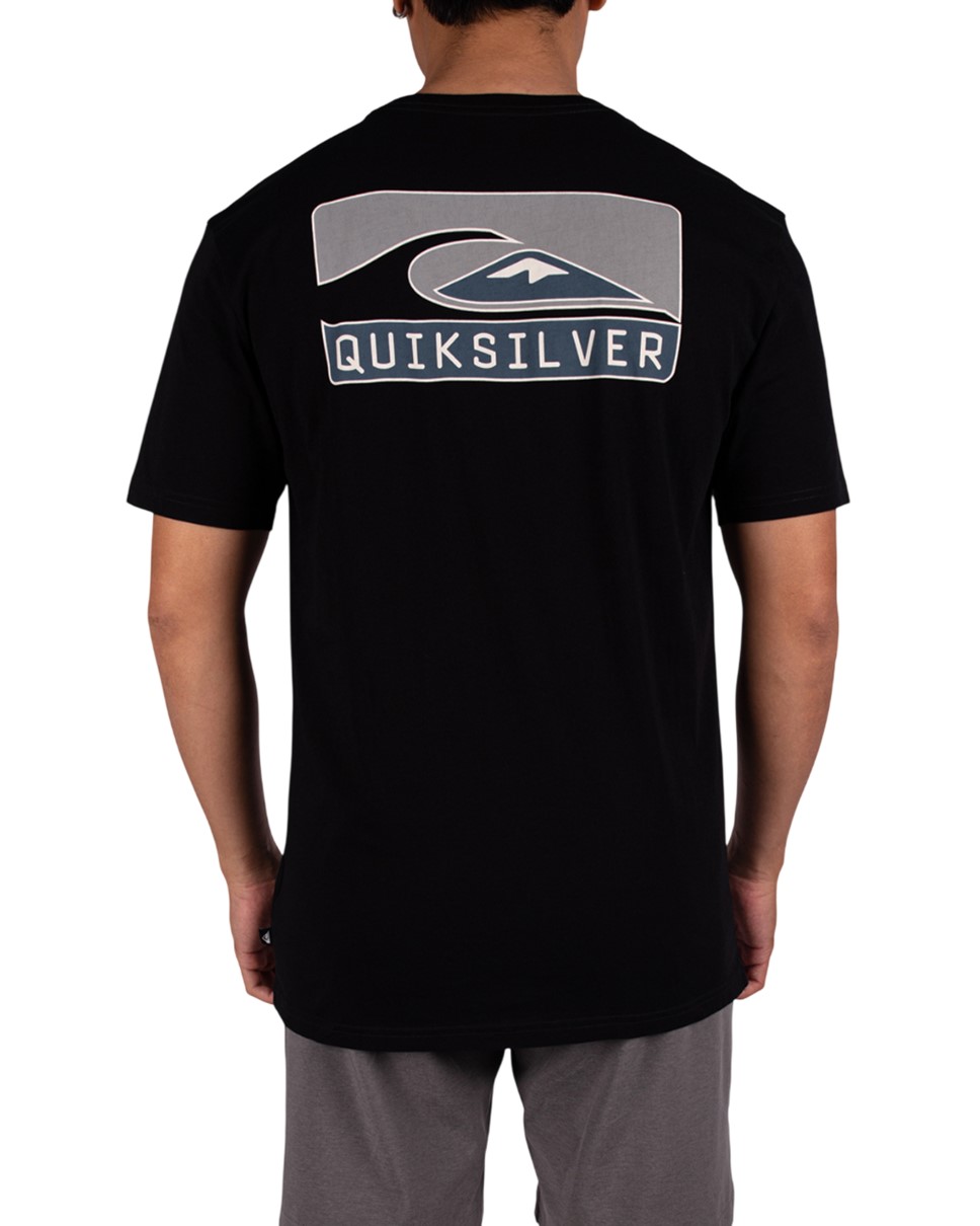 Mens Boxed Out Short Sleeve-Black