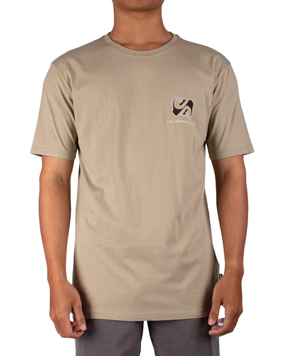 Mens Mirror Flares Short Sleeve-Grey