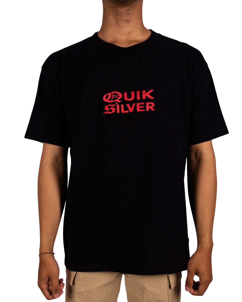 Mens Mercury Storm Short Sleeve-Black