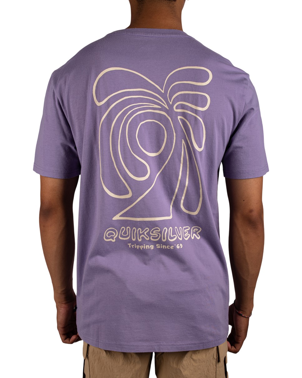 Mens Curve Palm Short Sleeve T-Shirt (PKS0)