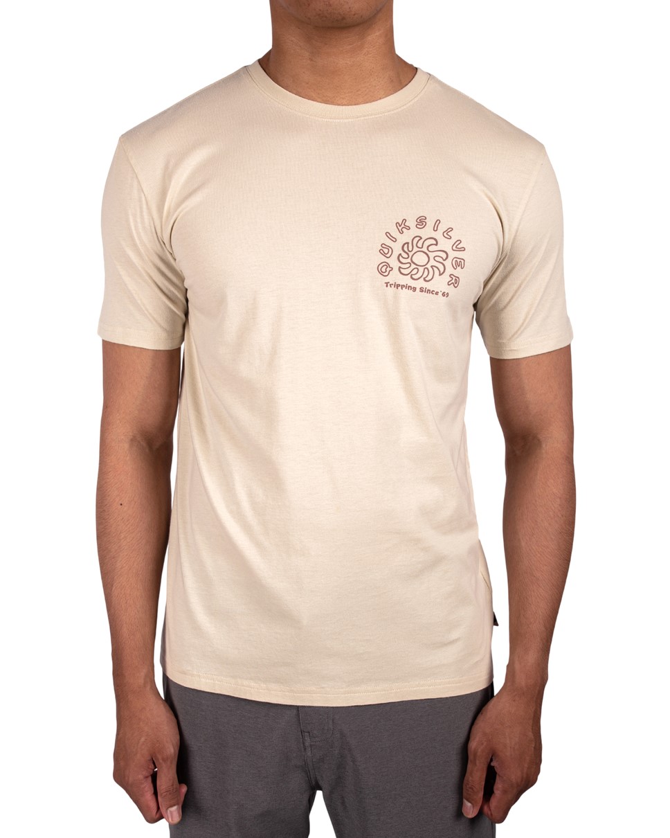 Mens Curve Palm Short Sleeve T-Shirt (WBS0)