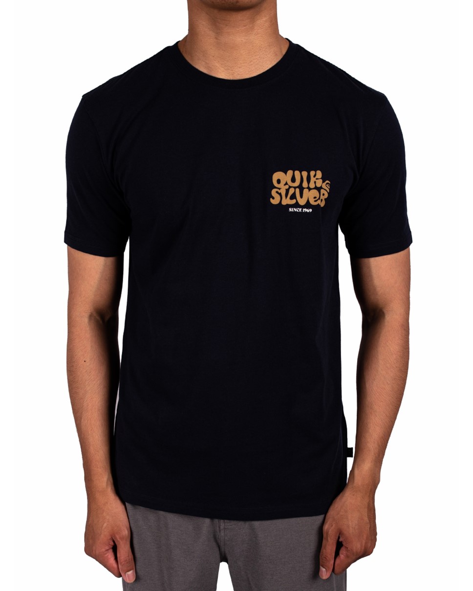 Mens Low Tide Short Sleeve T-Shirt-Black