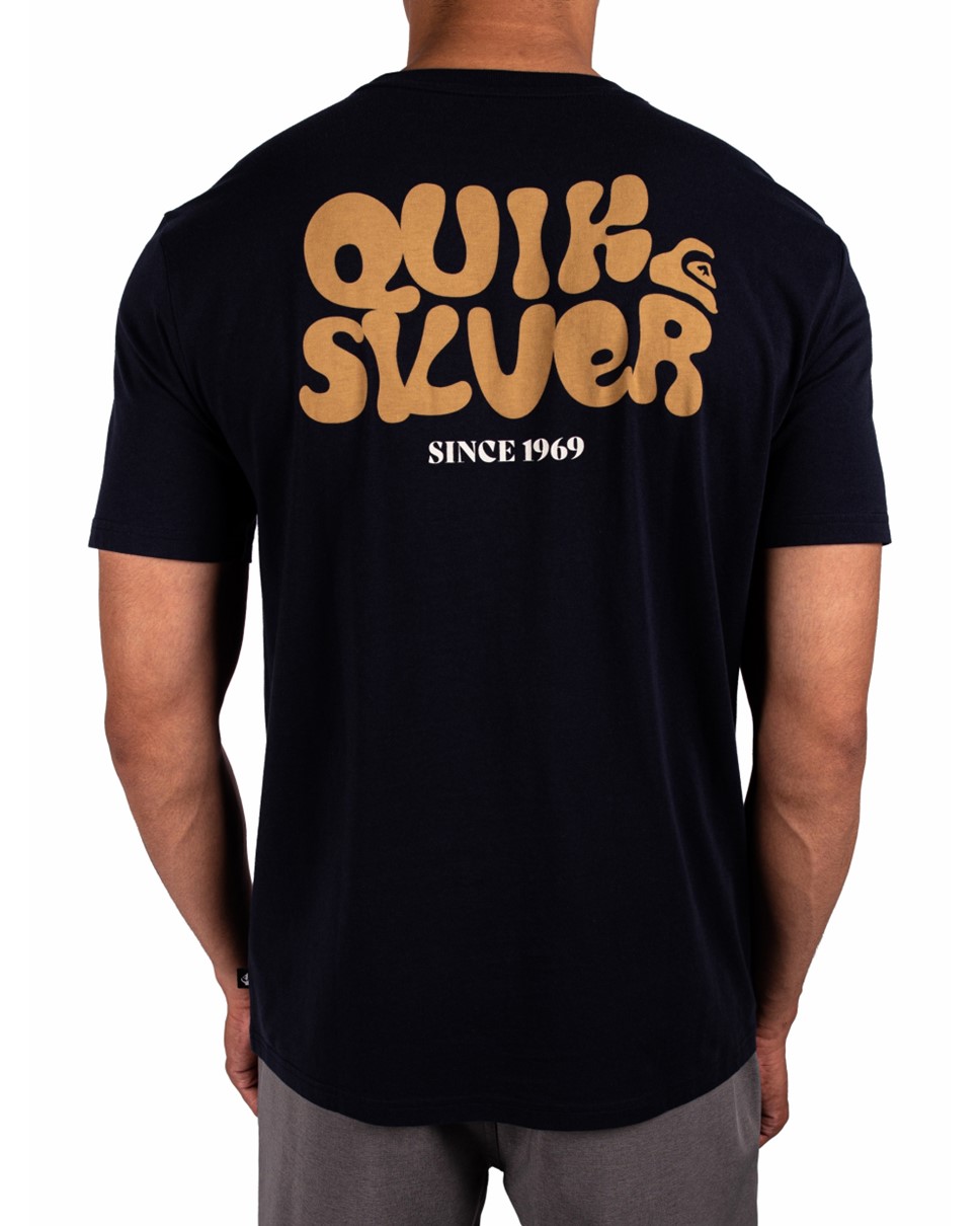 Mens Low Tide Short Sleeve T-Shirt-Black