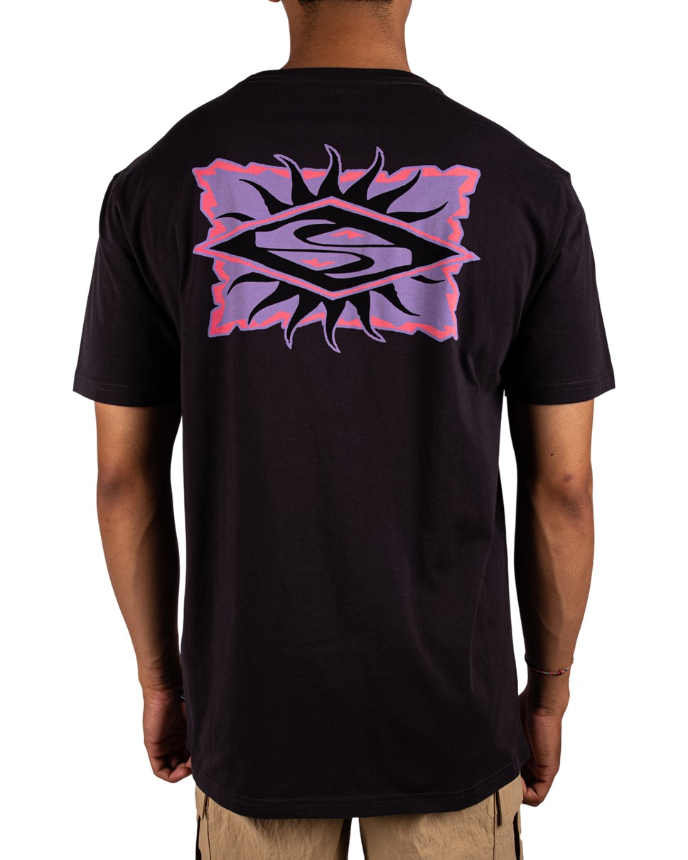 Mens Starfish Stamp Short Sleeve T-Shirt (KTA0)