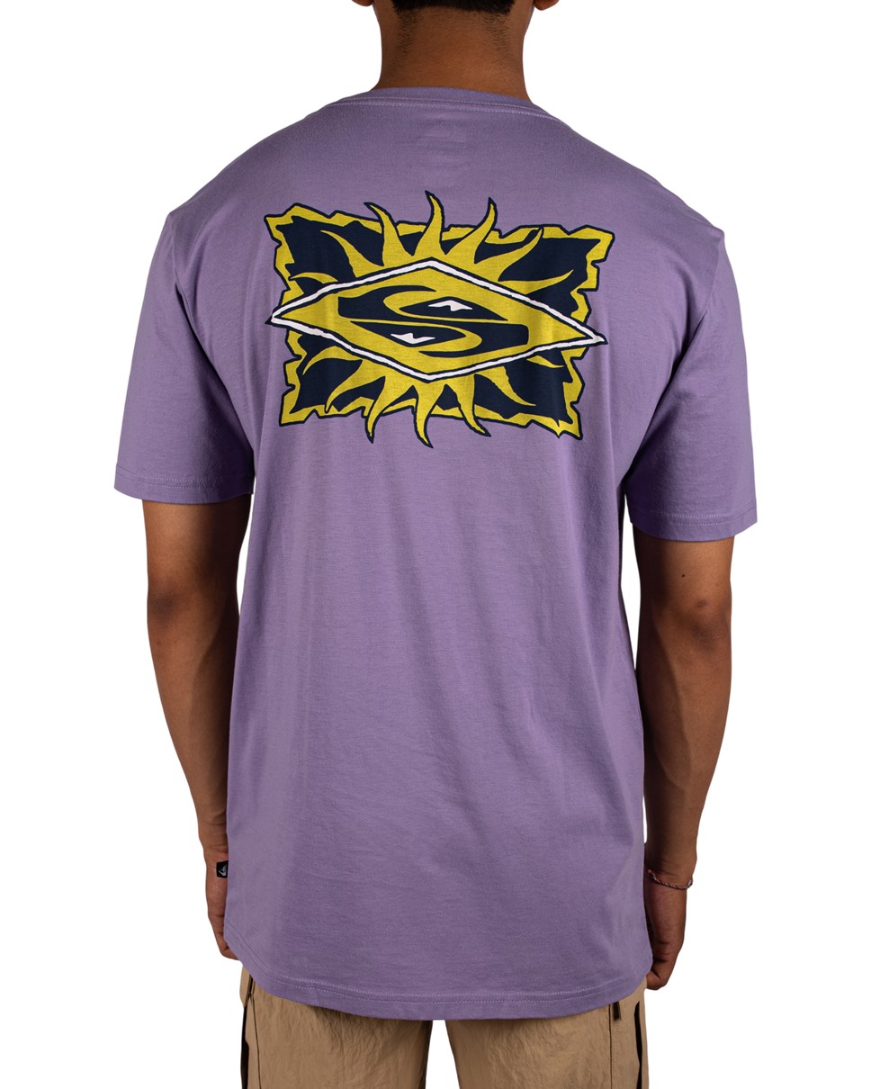 Mens Starfish Stamp Short Sleeve T-Shirt (PKS0)
