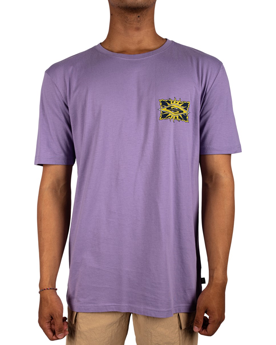 Mens Starfish Stamp Short Sleeve T-Shirt (PKS0)