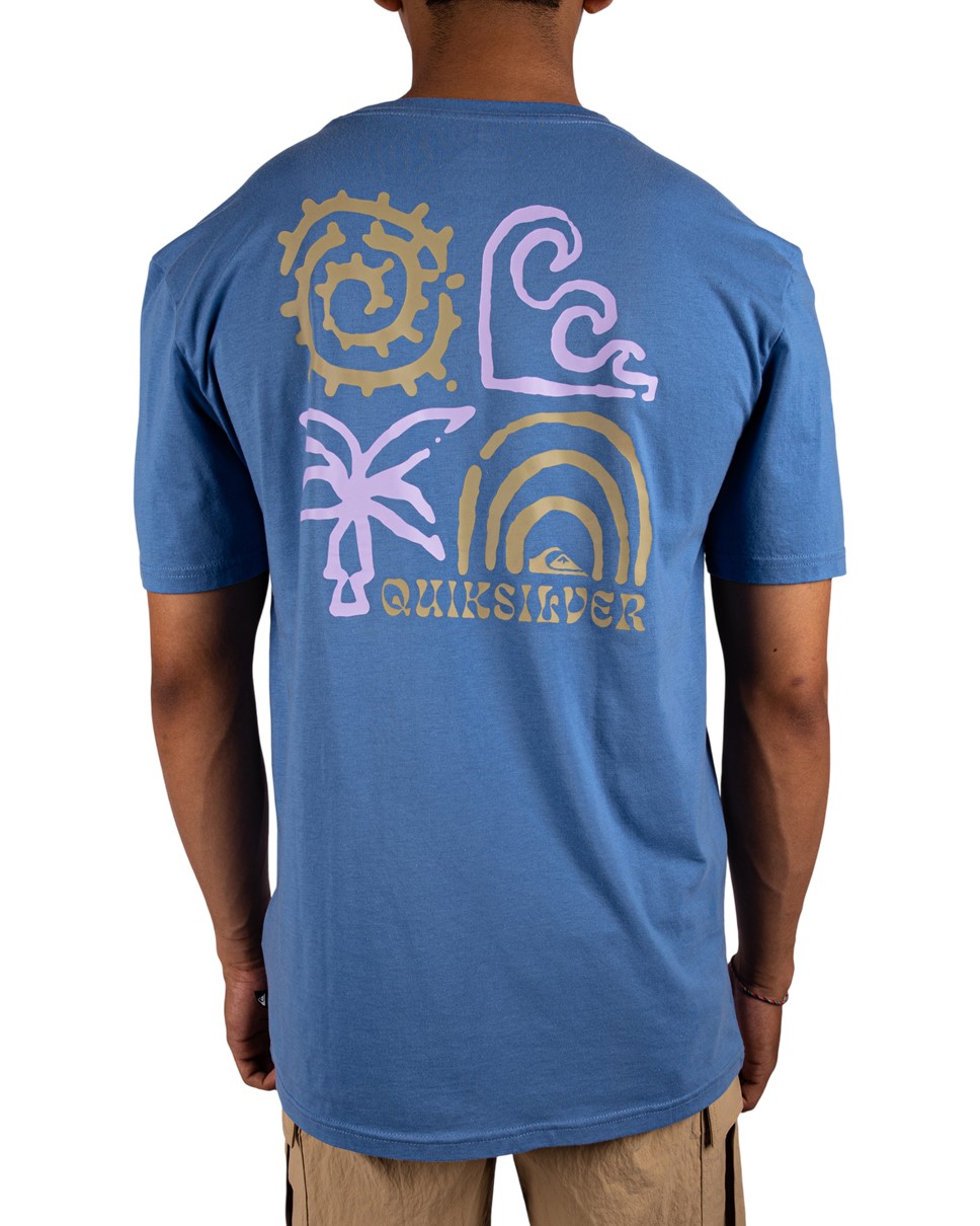 Mens Island Flow Short Sleeve T-Shirt (BLC0)