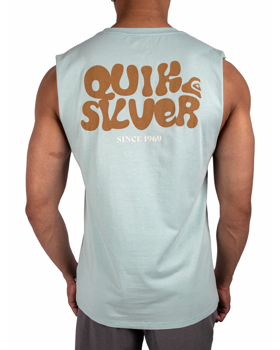 Mens Low Tide Muscle-Blue