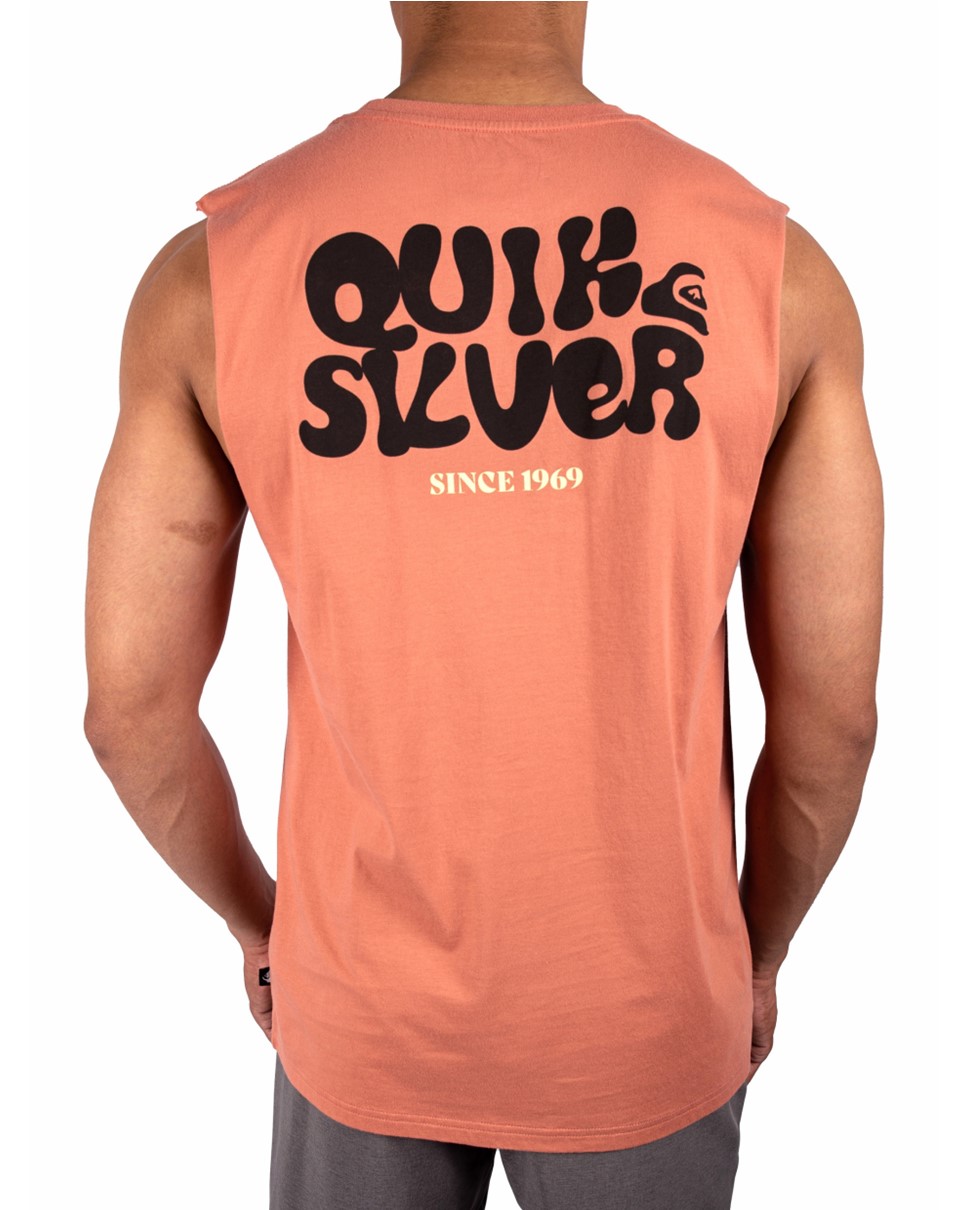 Mens Low Tide Muscle-Red