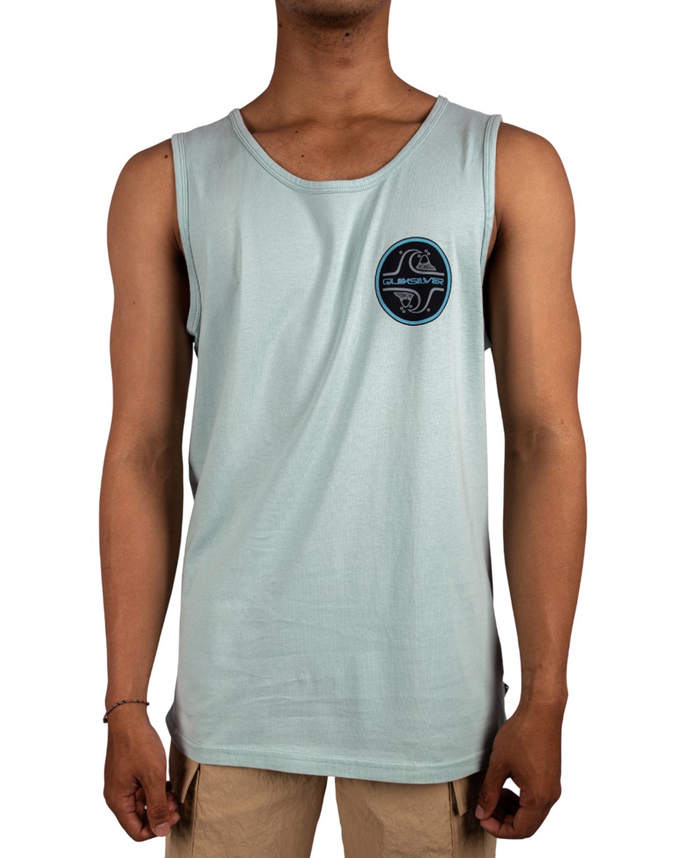 Mens Sequal Tank-Blue