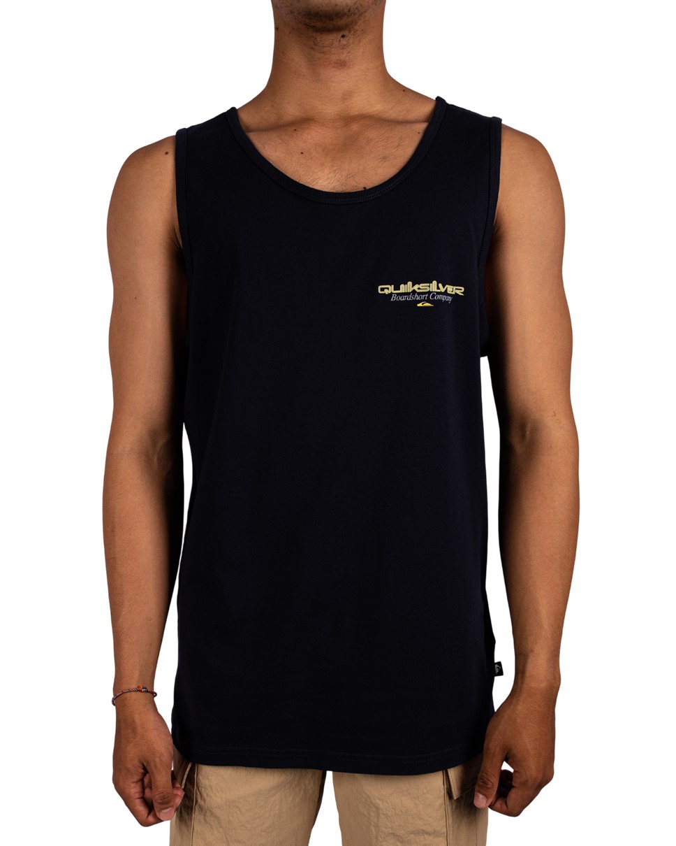 Mens Sunfade Tank-Black