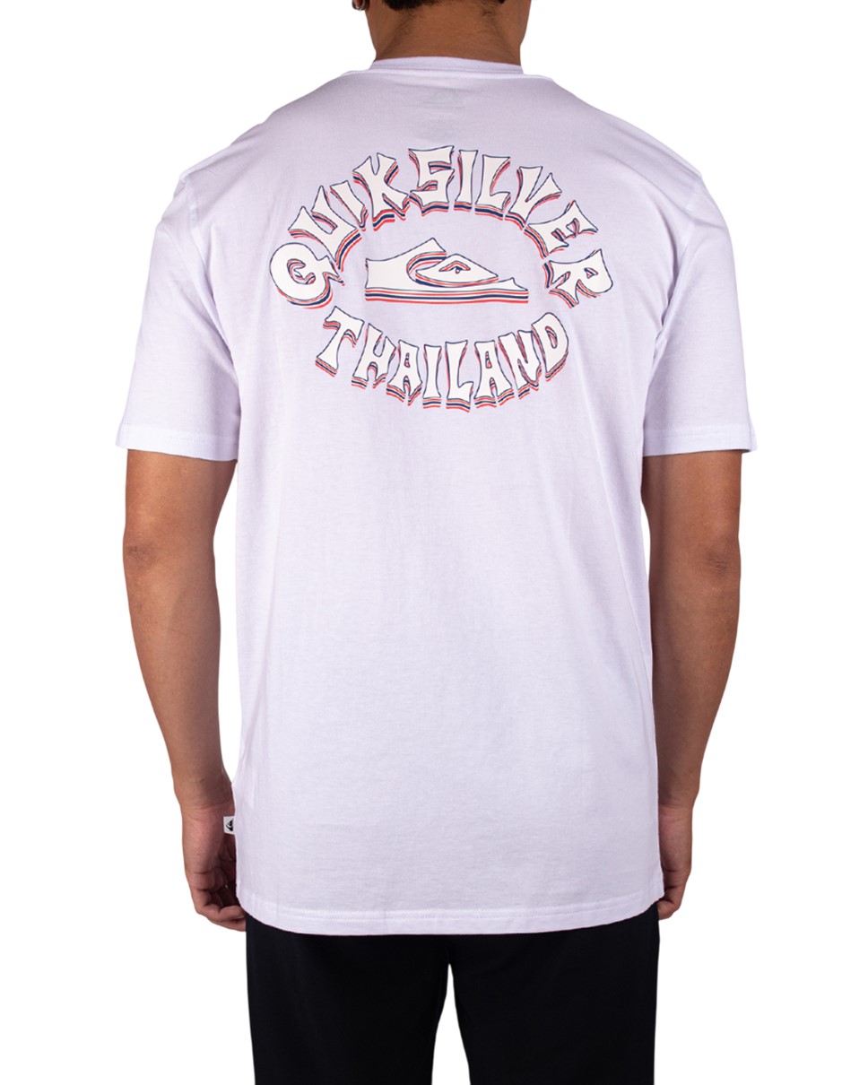 Mens As Tripple Lines-White