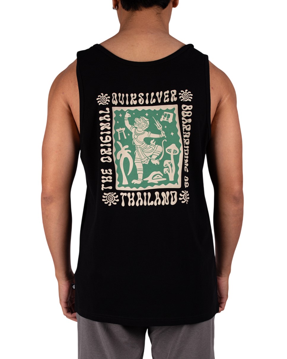 Mens As Thai Serenity Tank-Black