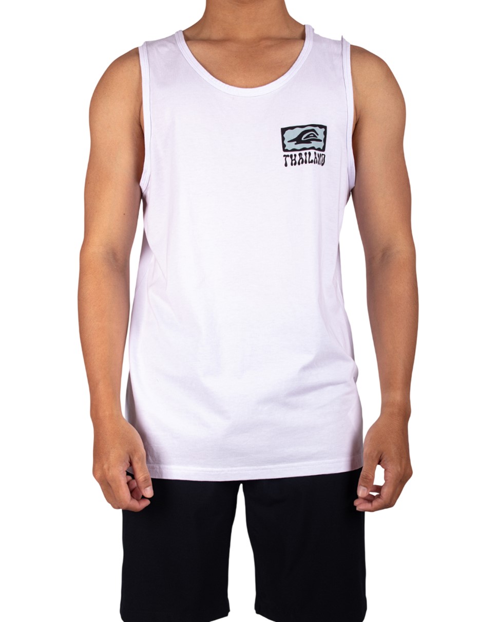 Mens As Thai Serenity Tank-White