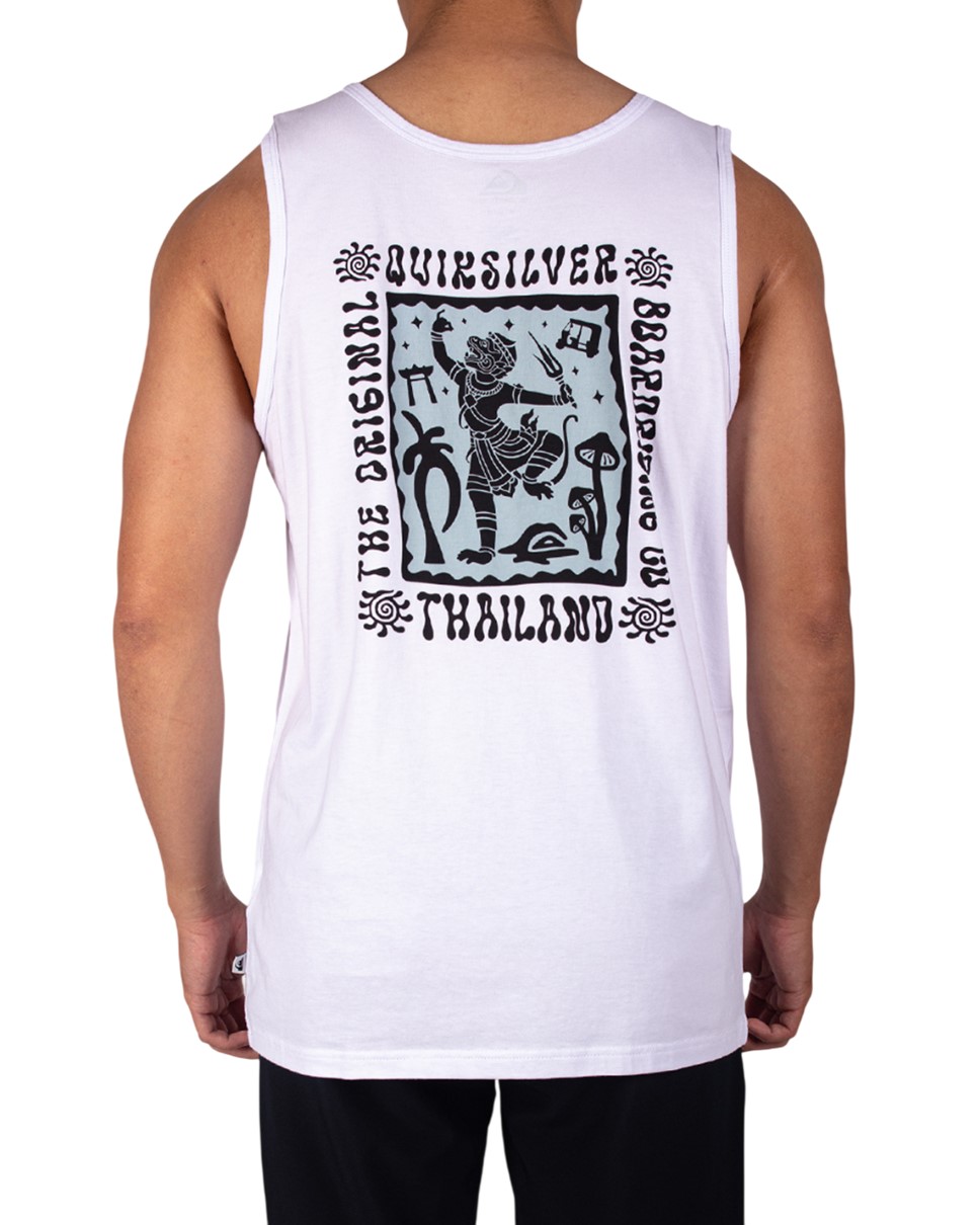 Mens As Thai Serenity Tank-White
