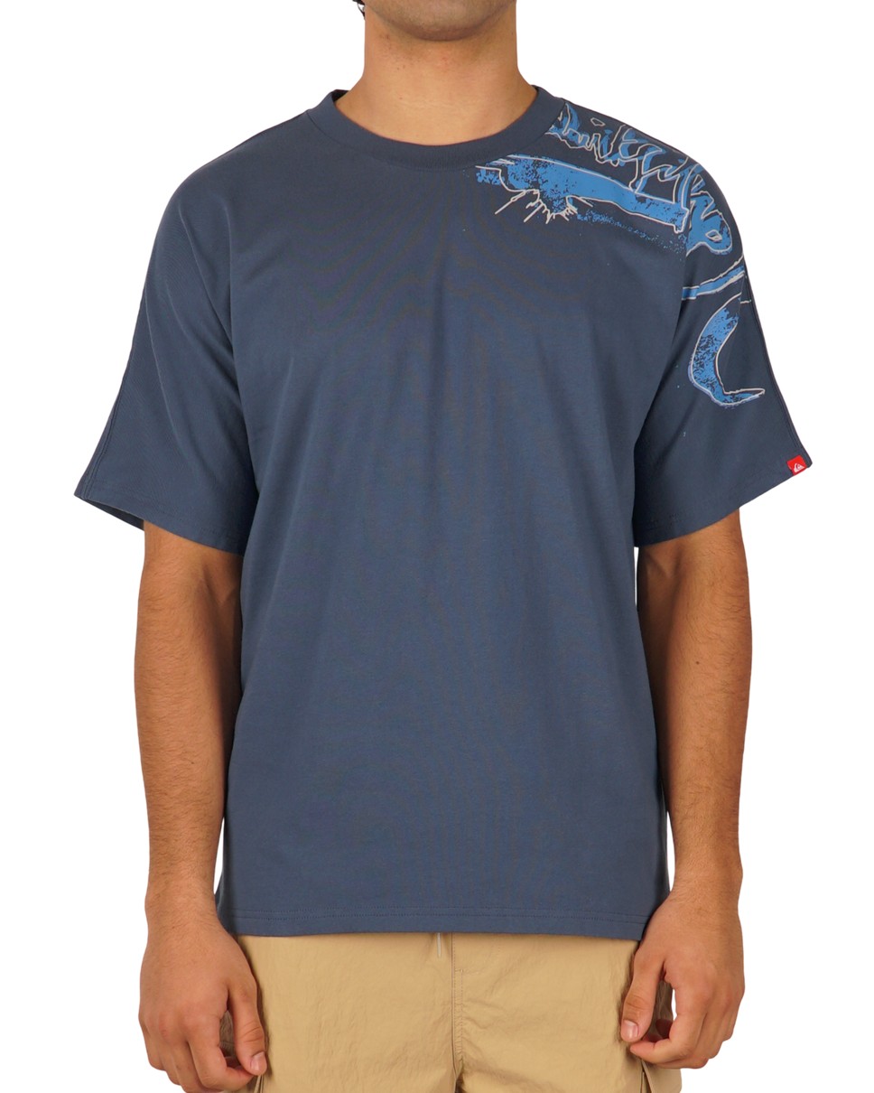 Mens Young Gun Scrawled Shorts Sleeve T-Shirt (BRQ0)