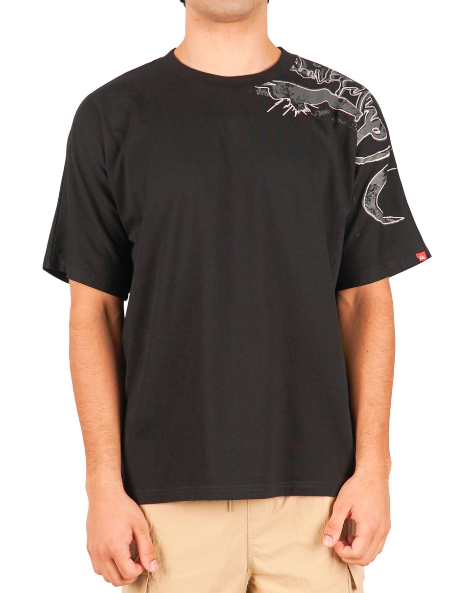 Mens Young Gun Scrawled Shorts Sleeve T-Shirt (KVJ0)