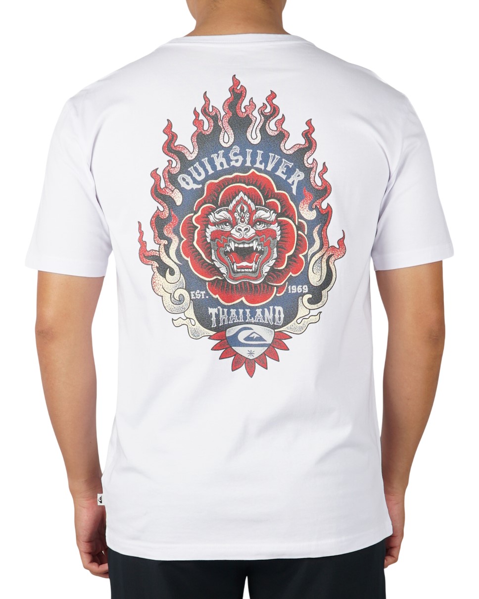 Mens As Thailand Holy Flame-White
