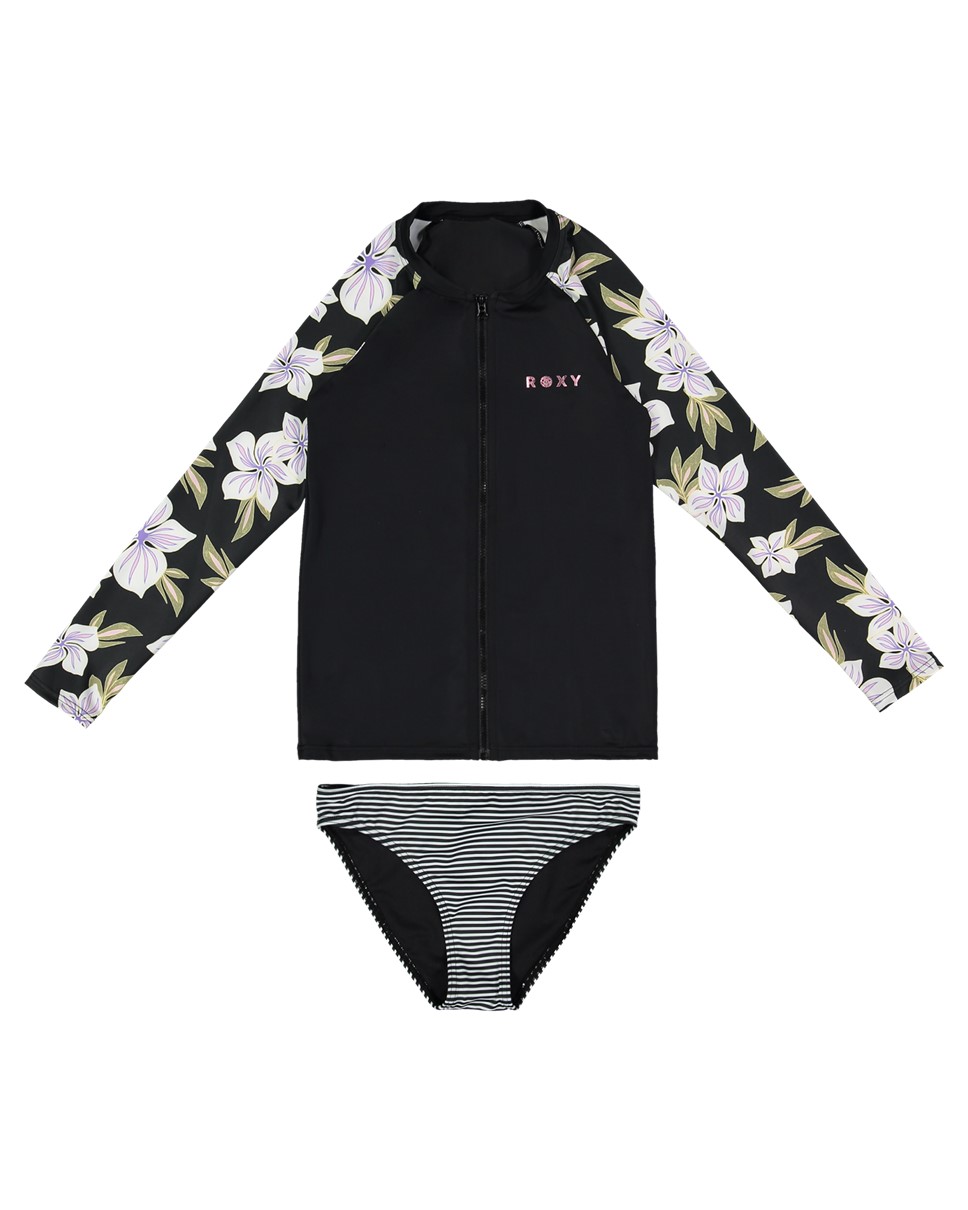 Girls 8-16 Of The Pacifc Long Sleeve Rashguard