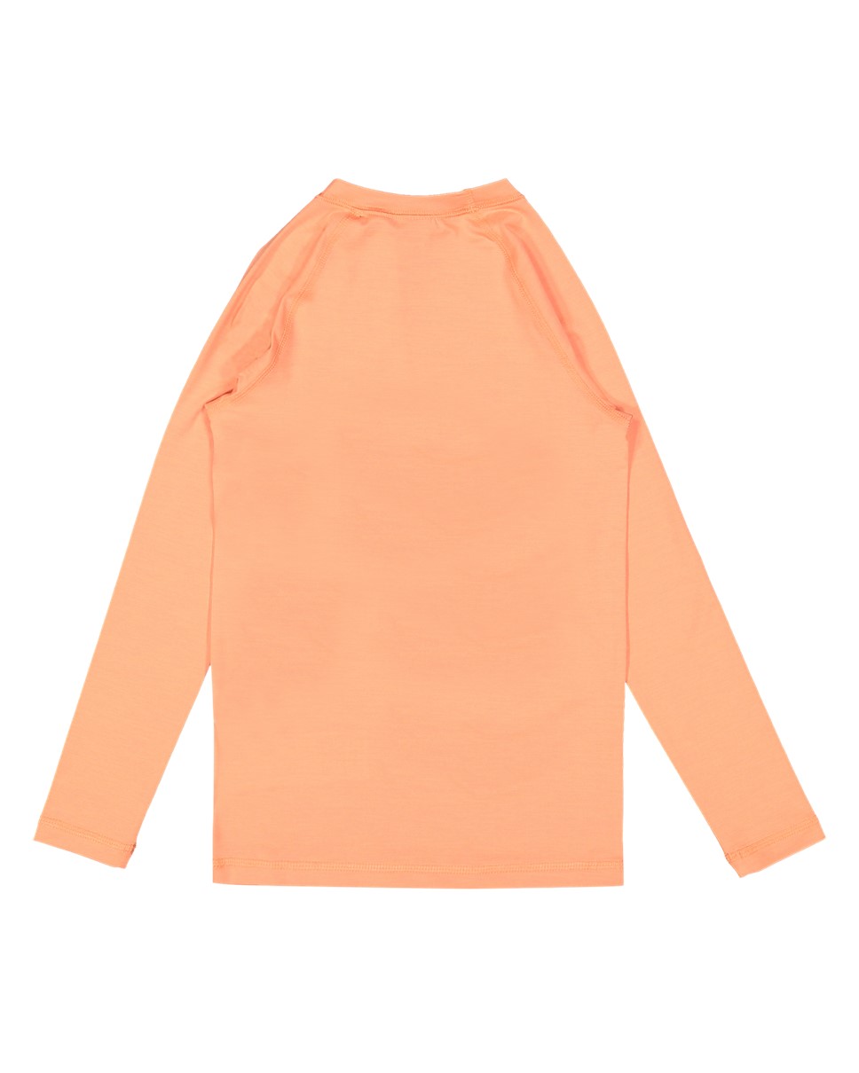 Girls 8-16 Essential Long Sleeve Lycra-Orange