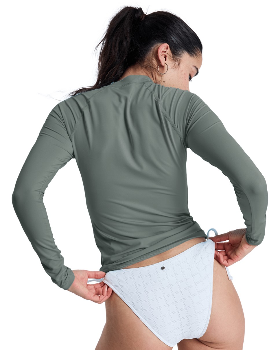 Womens Whole Hearted Long Sleeve Rashguard (GZC0)