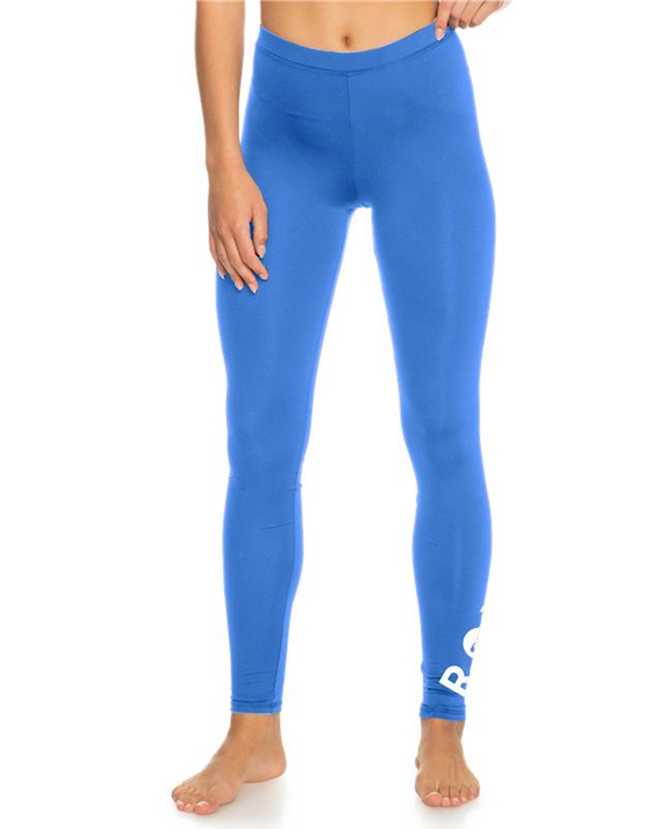 Womens Essentials Leggings-Blue