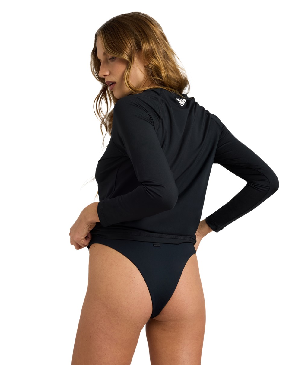Womens Essentials Long Sleeve Lycra Rashguard (KVJ0)