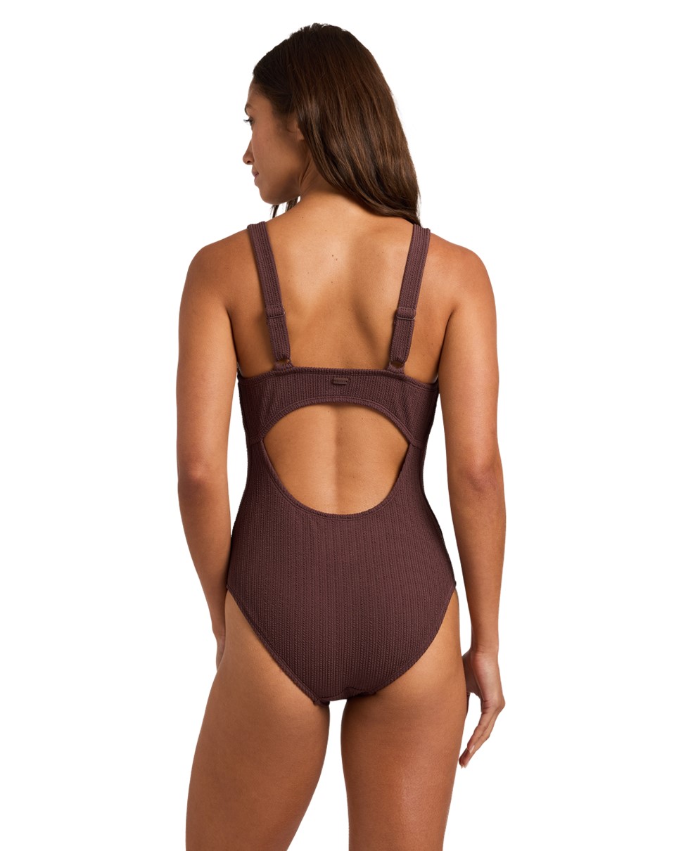 Womens On The Beach Aruba V Neck One Piece
