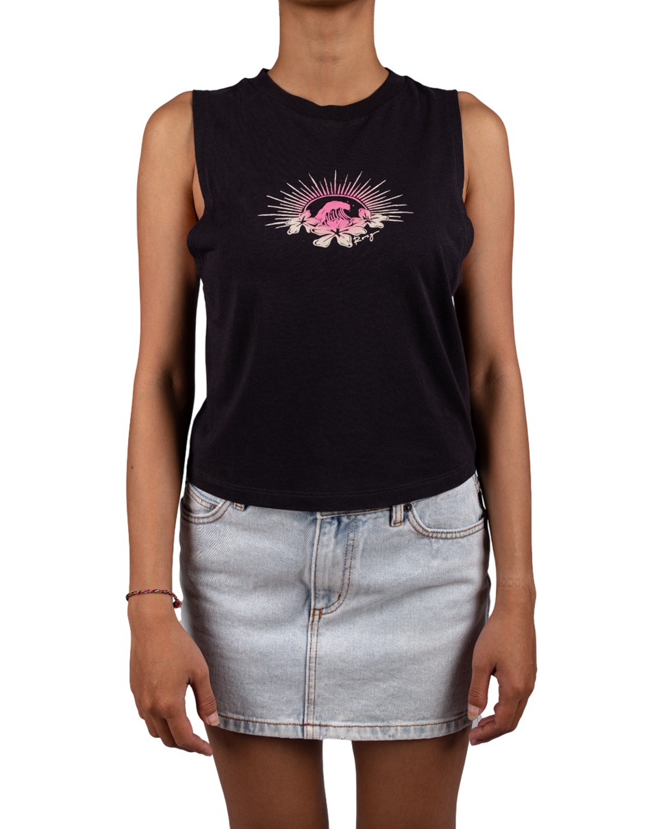 Womens Chaser Muscle-Black