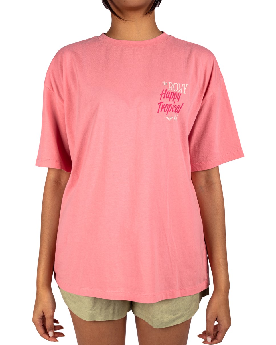 Womens Happy Tropical Top