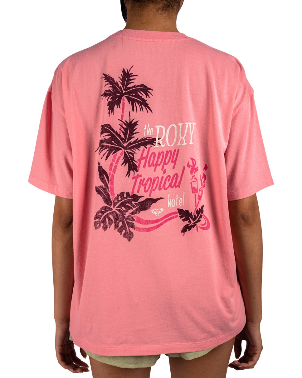 Womens Happy Tropical Top