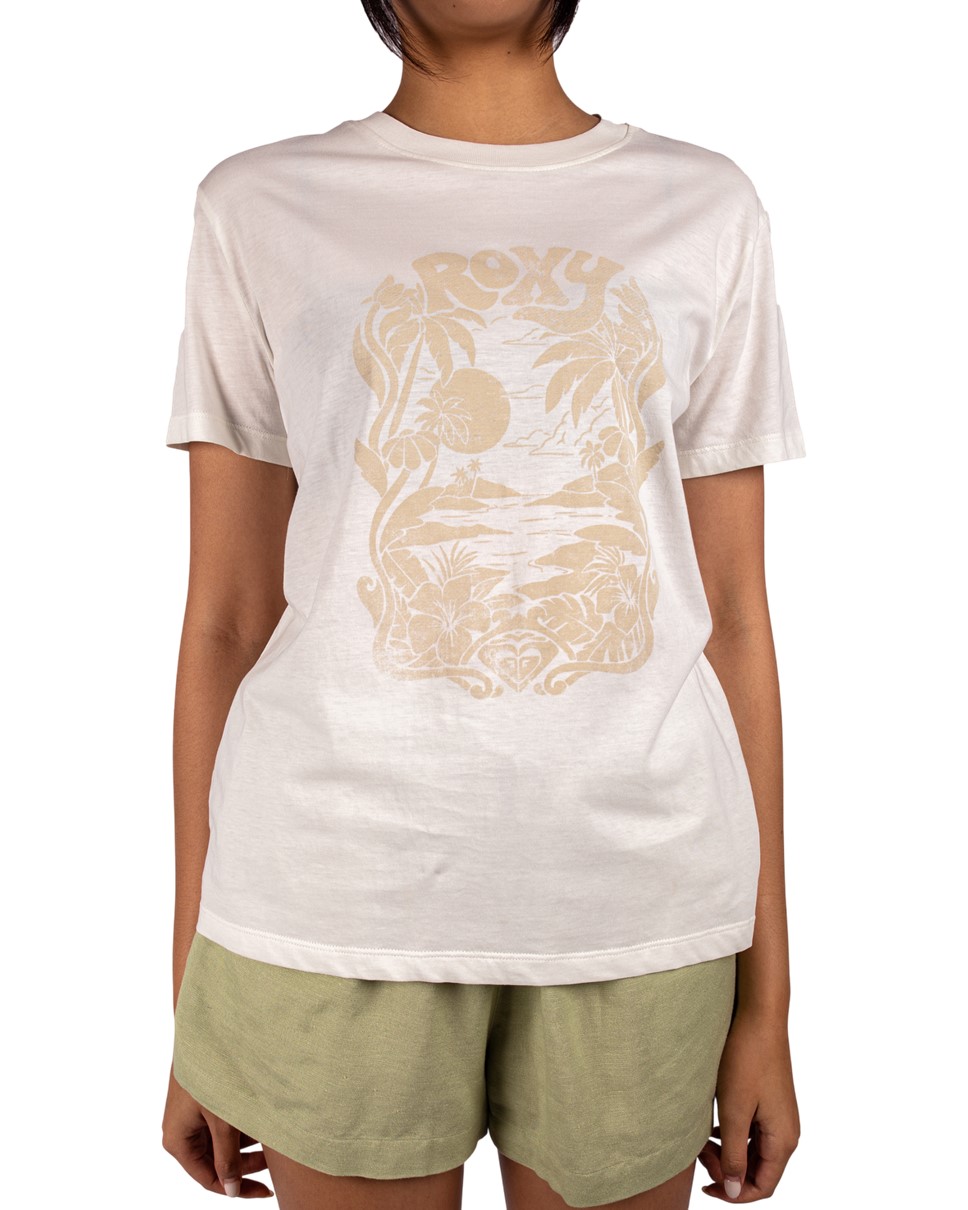 Womens Breezy Bay Top-White