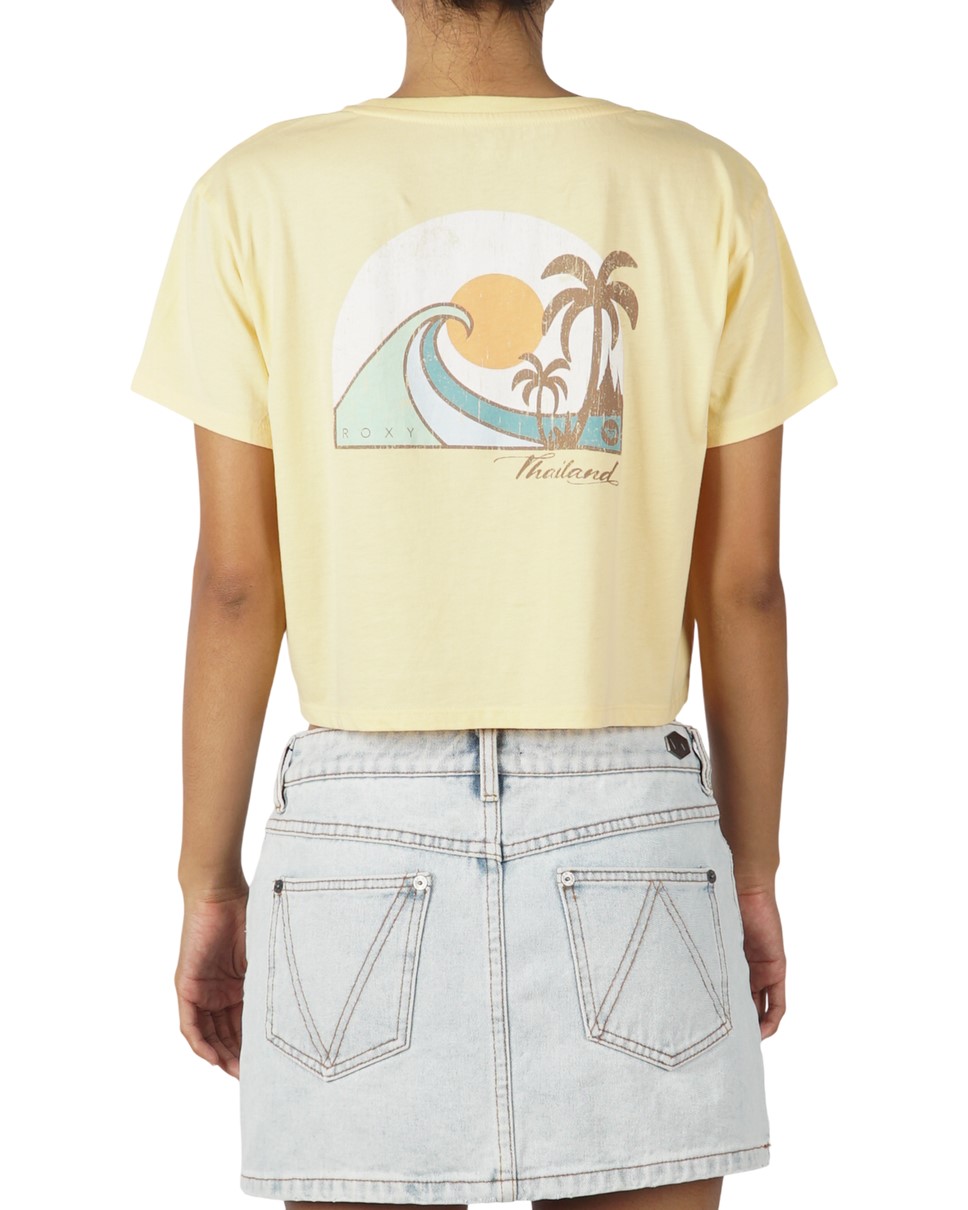 Womens As Faraway Th Crop Top (YEG0)