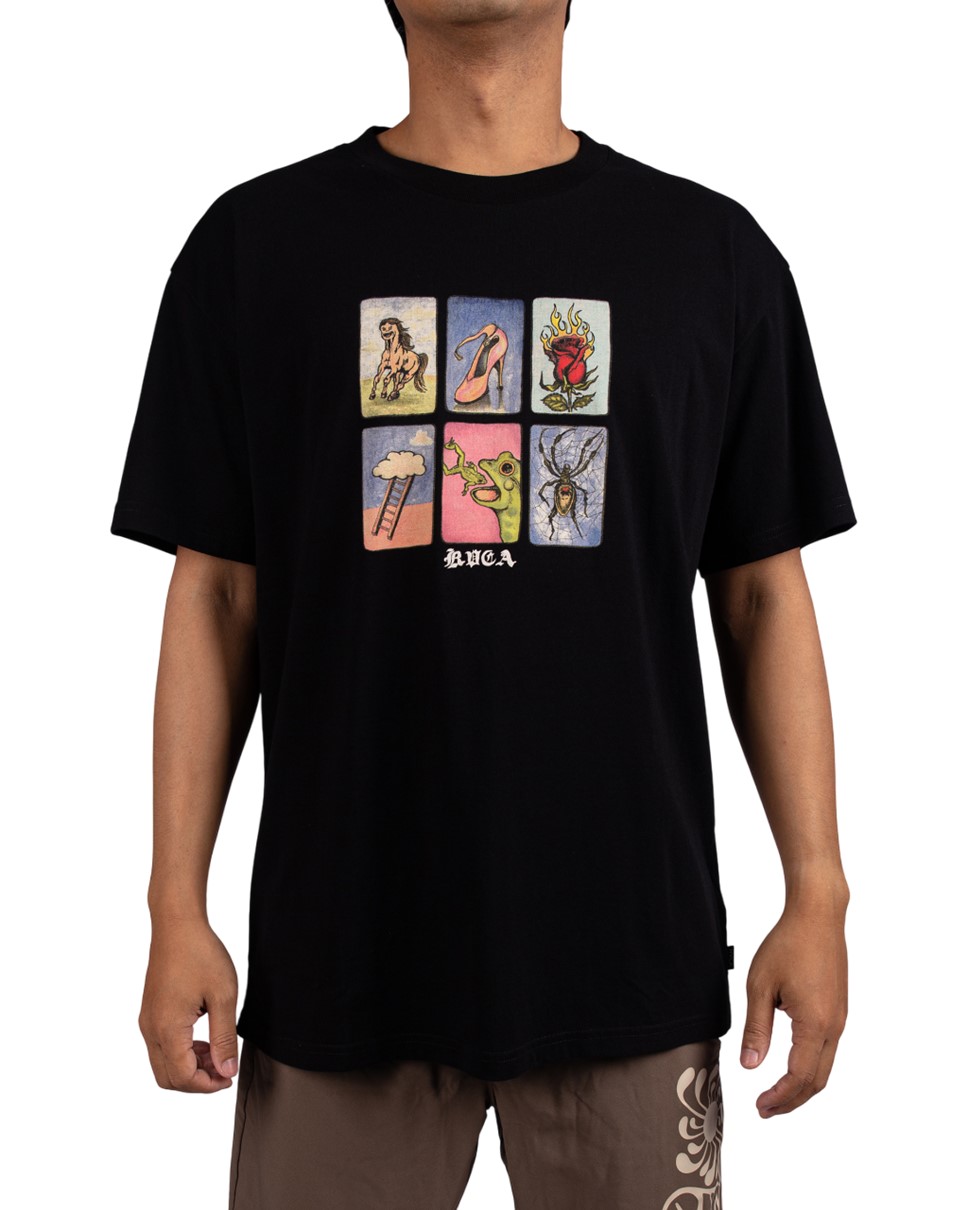 Mens Ksl Short Sleeve T-Shirt-Black
