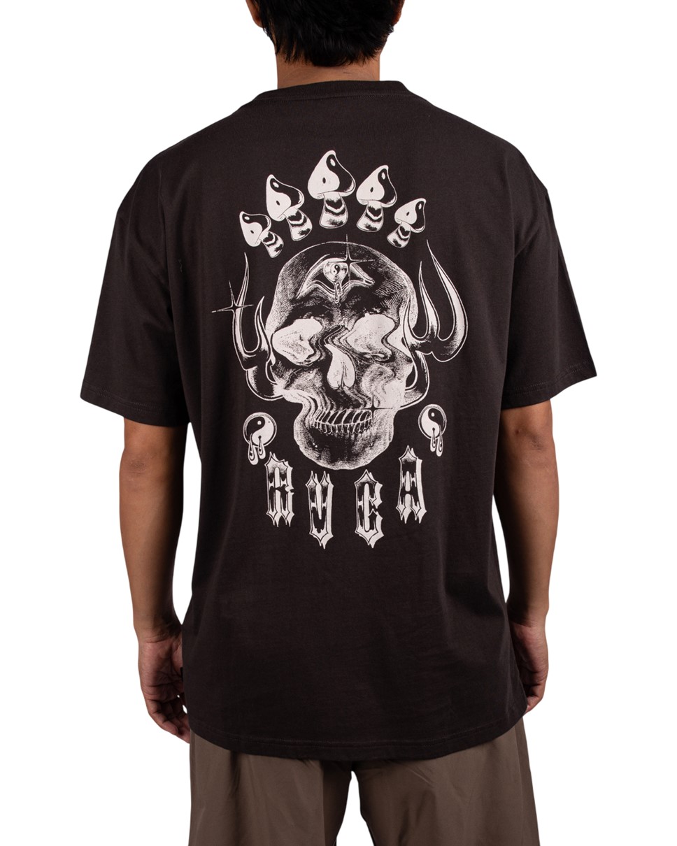 Mens Benj All Seeing Short Sleeve Tee-Black