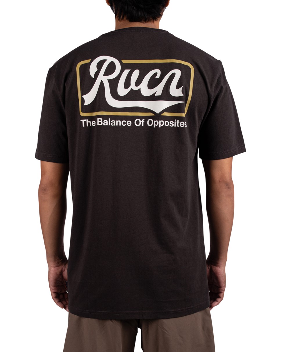 Mens Frame Up Short Sleeve T-Shirt-Black