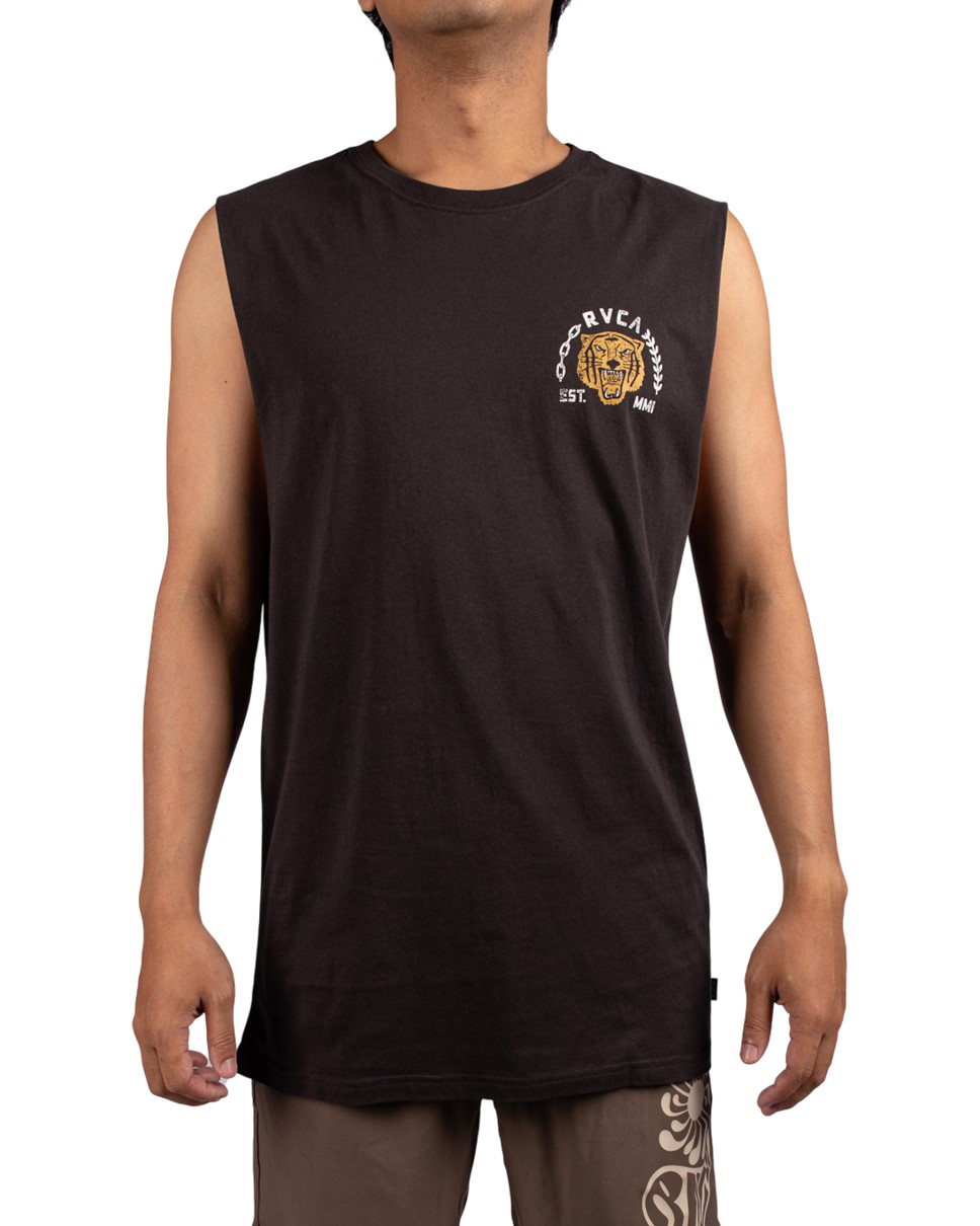 Mens Squadron Muscle-Black