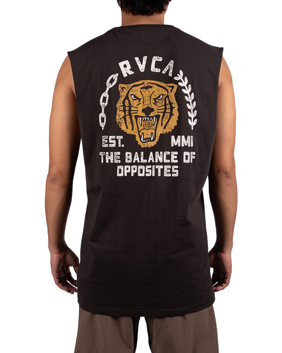 Mens Squadron Muscle-Black