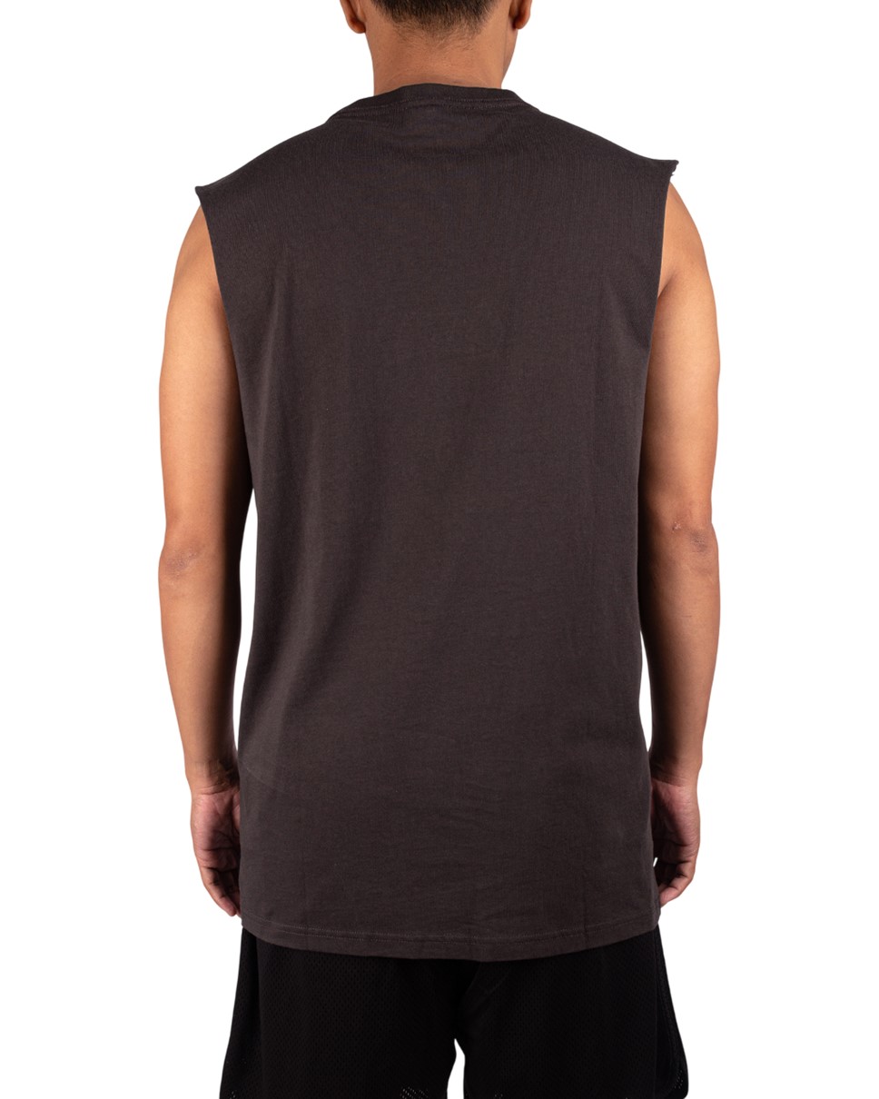 Mens Meric Text Muscle-Black