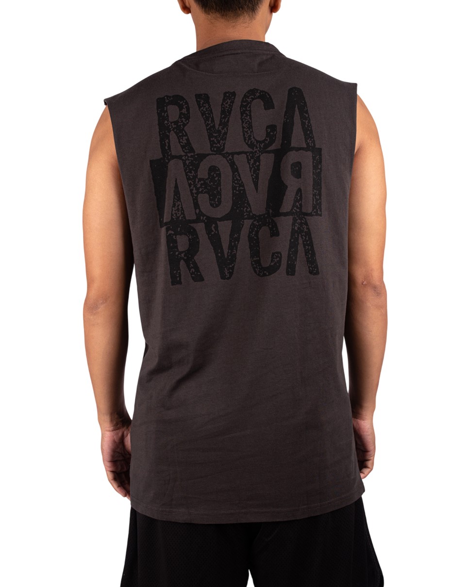 Mens Staxed Muscle-Black