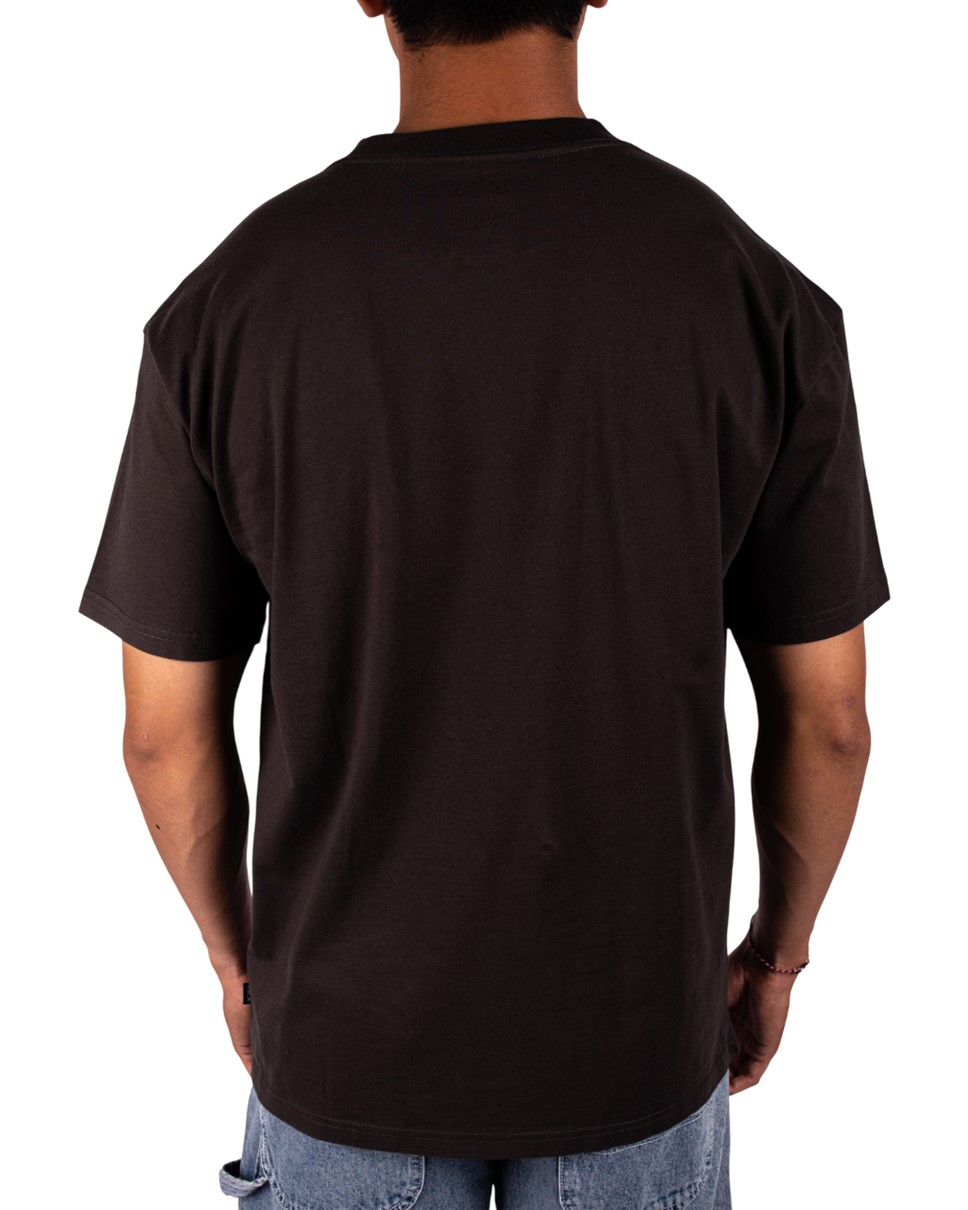 Mens Rvca Program Short Sleeve Tee-Black